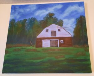 Grandpa's Barn Painting